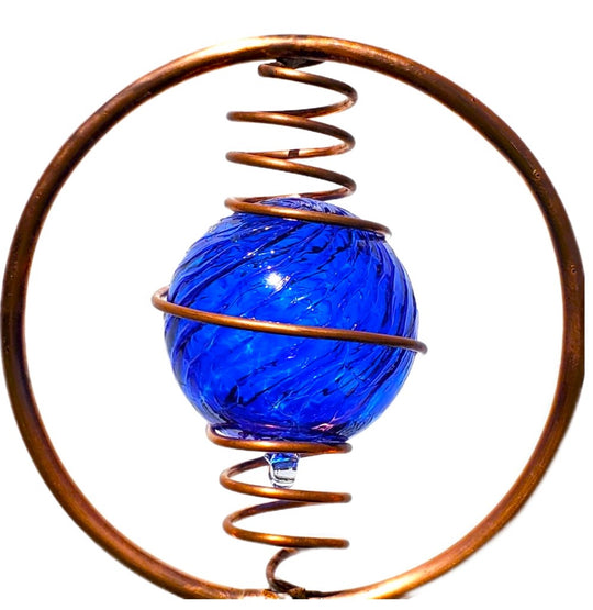 Cobalt Blue Glass BAll